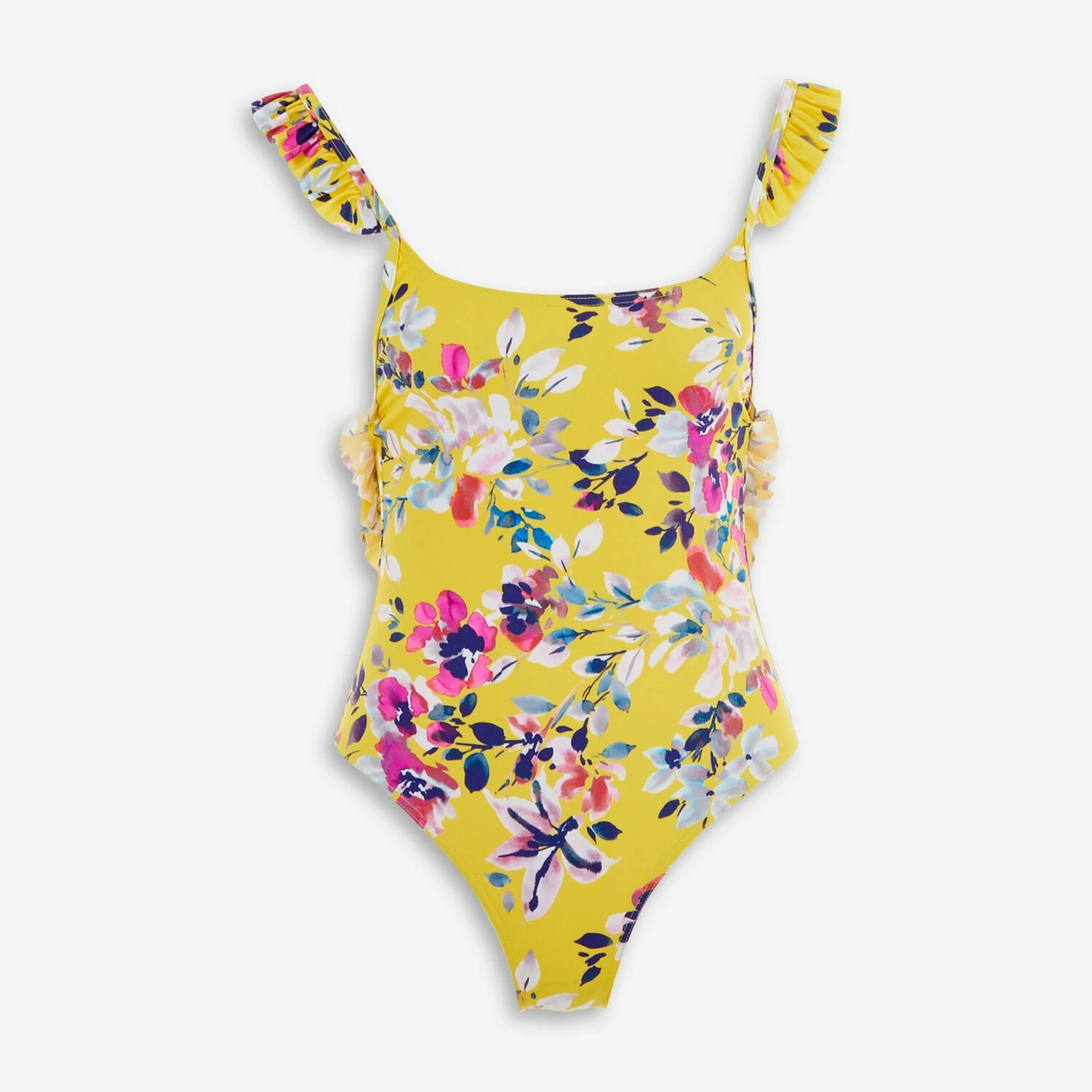 French Connection Yellow Floral Swimming Costume 3 French Connection Yellow Floral Swimming Costume