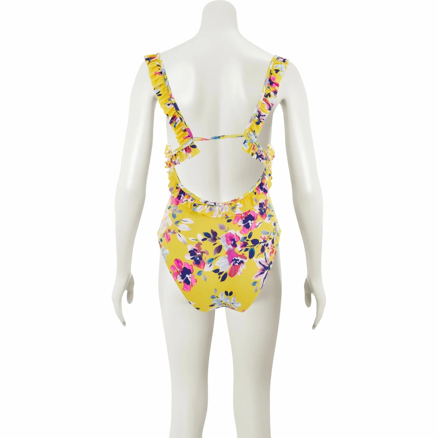 French Connection Yellow Floral Swimming Costume 4 French Connection Yellow Floral Swimming Costume - Image 2