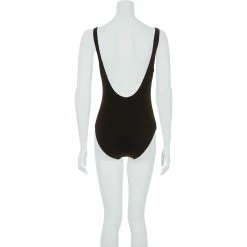 French Connection Black Textured Swimsuit 5 French Connection Black Textured Swimsuit -Women's Holiday Shop 51247666 large wl 02