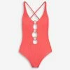 Michael Kors Red Sangria Swimsuit