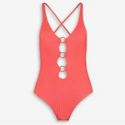 Michael Kors Red Sangria Swimsuit
