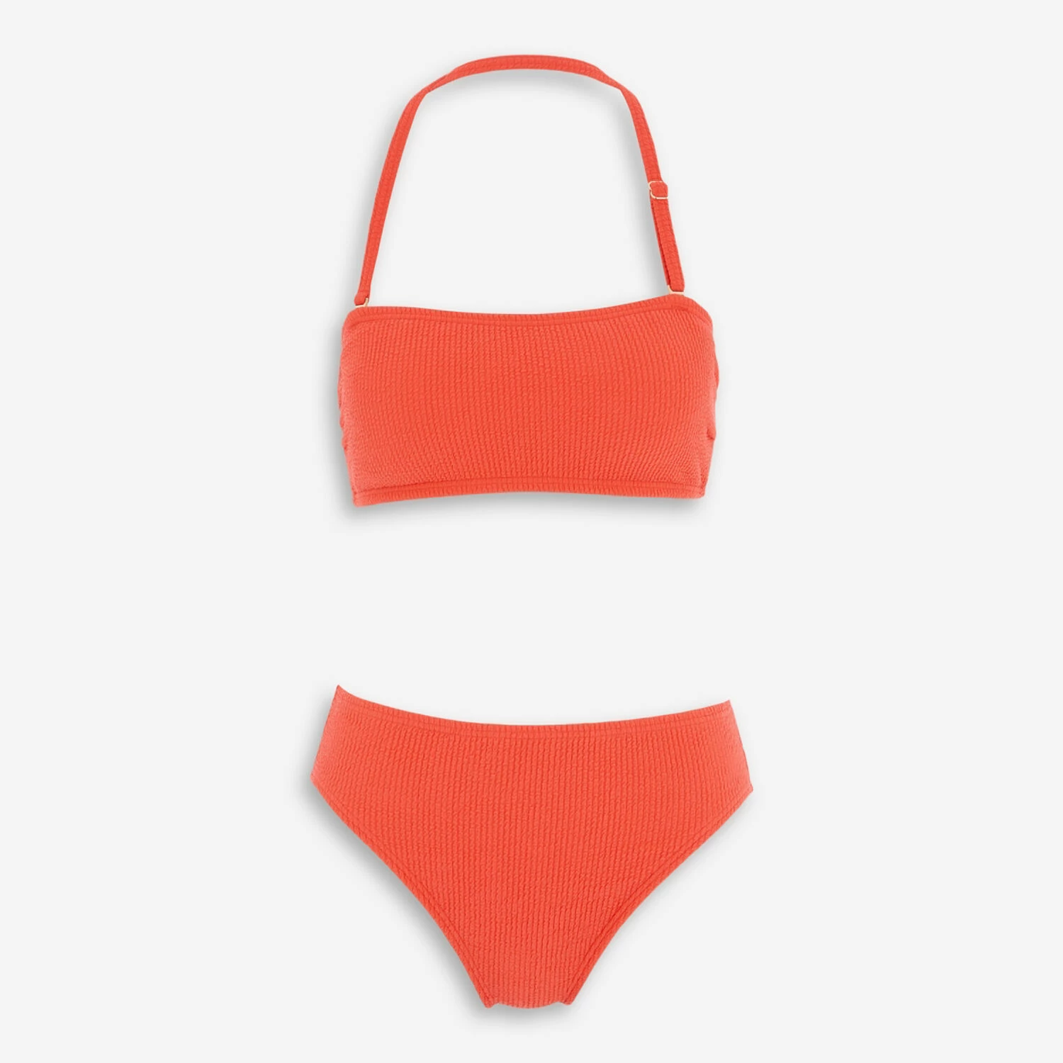 Michael Kors Sangria Bandeau Bikini 3 Michael Kors Sangria Bandeau Bikini