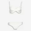 Michael Kors White Underwired Classic Bikini 1 Michael Kors White Underwired Classic Bikini -Women's Holiday Shop 51248096 large wl 01