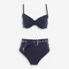 Michael Kors New Navy Underwired Bikini 2 Michael Kors New Navy Underwired Bikini -Women's Holiday Shop 51248098 large wl 01