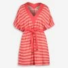 Michael Kors Sangria Striped Belted Tunic 2 Michael Kors Sangria Striped Belted Tunic -Women's Holiday Shop 51248121 large wl 01