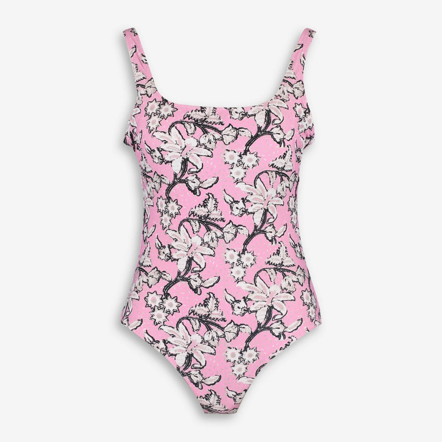 Tigerlily Pink Floral Pattern Swimsuit 3 Tigerlily Pink Floral Pattern Swimsuit