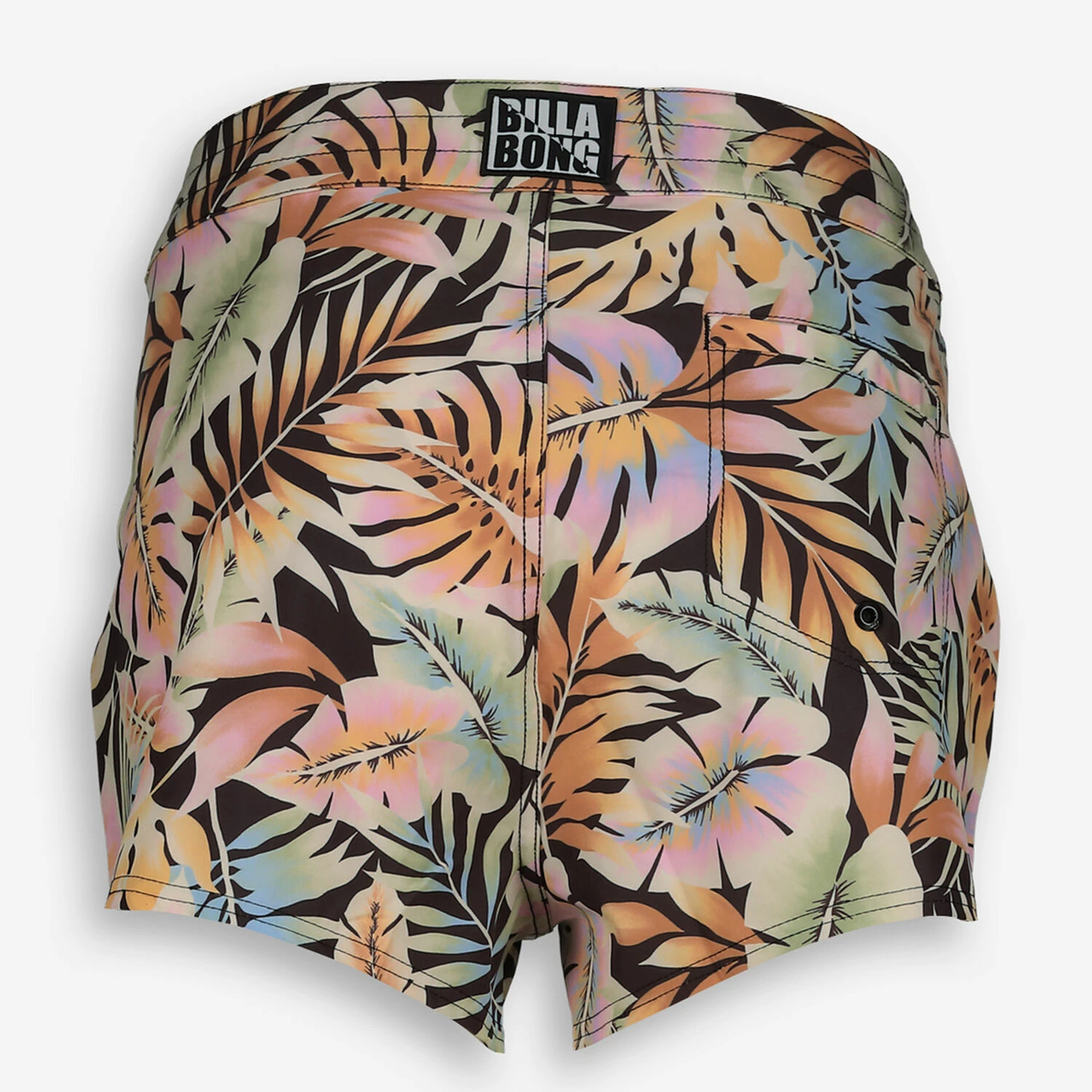 Billabong Multicolour Leaf Patterned Shorts 4 Billabong Multicolour Leaf Patterned Shorts - Image 2