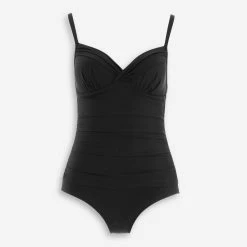 Seekers Solid Black Ava Swimsuit
