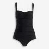 Seekers Solid Black Carmen Swimsuit 1 Seekers Solid Black Carmen Swimsuit -Women's Holiday Shop 51250166 large wl 01