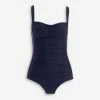 Seekers Navy Ruched Swimsuit 2 Seekers Navy Ruched Swimsuit -Women's Holiday Shop 51250176 large wl 01