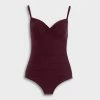 Seekers Deep Red Ruched Swimsuit 2 Seekers Deep Red Ruched Swimsuit -Women's Holiday Shop 51250198 large wl 01