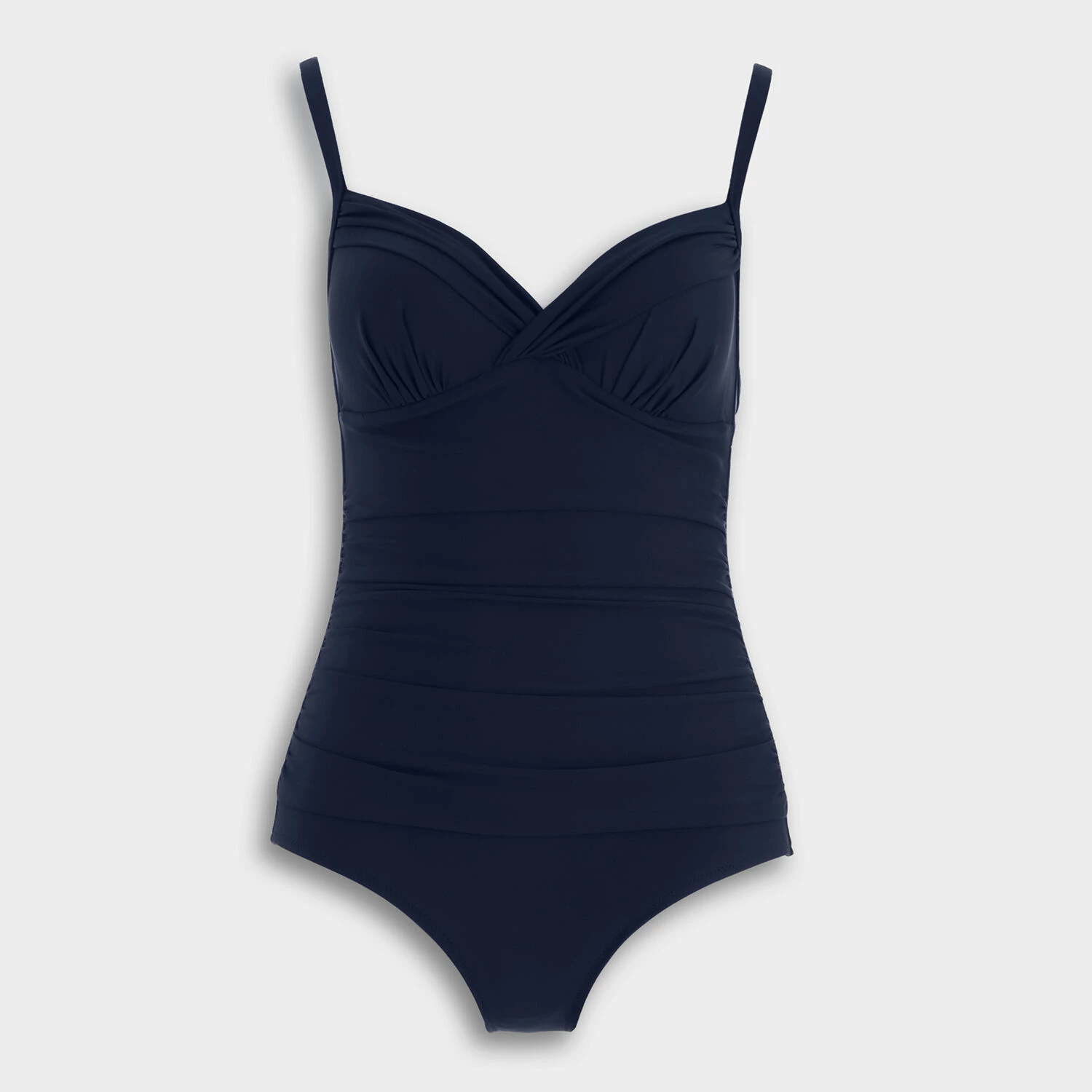 Seekers Navy Ruched Swimsuit 3 Seekers Navy Ruched Swimsuit
