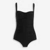 Seekers Black Ruched Swimsuit -Women's Holiday Shop 51250231 large wl 01