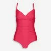Seekers Hot Pink Ruched Swimsuit 1 Seekers Hot Pink Ruched Swimsuit -Women's Holiday Shop 51250245 large wl 01