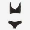 Niptuck Swim Black Bikini Top & Bottoms -Women's Holiday Shop 51252306 large wl 01