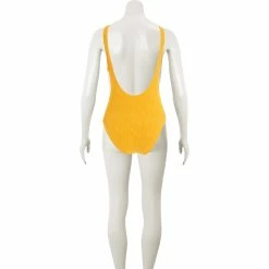 Piha Orange Tie Front Swimsuit -Women's Holiday Shop 51255565 large wl 02