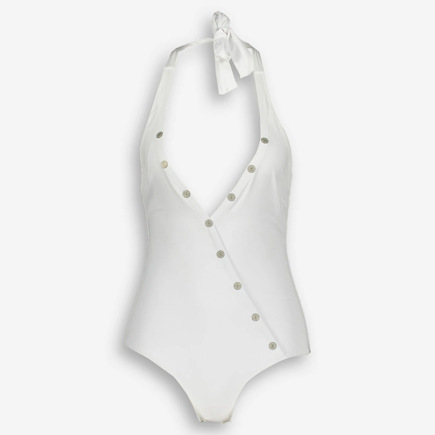 Guess White Button Front Swimsuit 3 Guess White Button Front Swimsuit