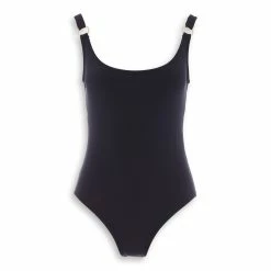 Michael Kors Black Logo Ring Swimsuit