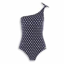 Michael Kors Black Polkadot Swimsuit