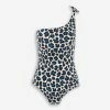 Michael Kors Blue Leopard Swimsuit 1 Michael Kors Blue Leopard Swimsuit -Women's Holiday Shop 51261224 large wl 01