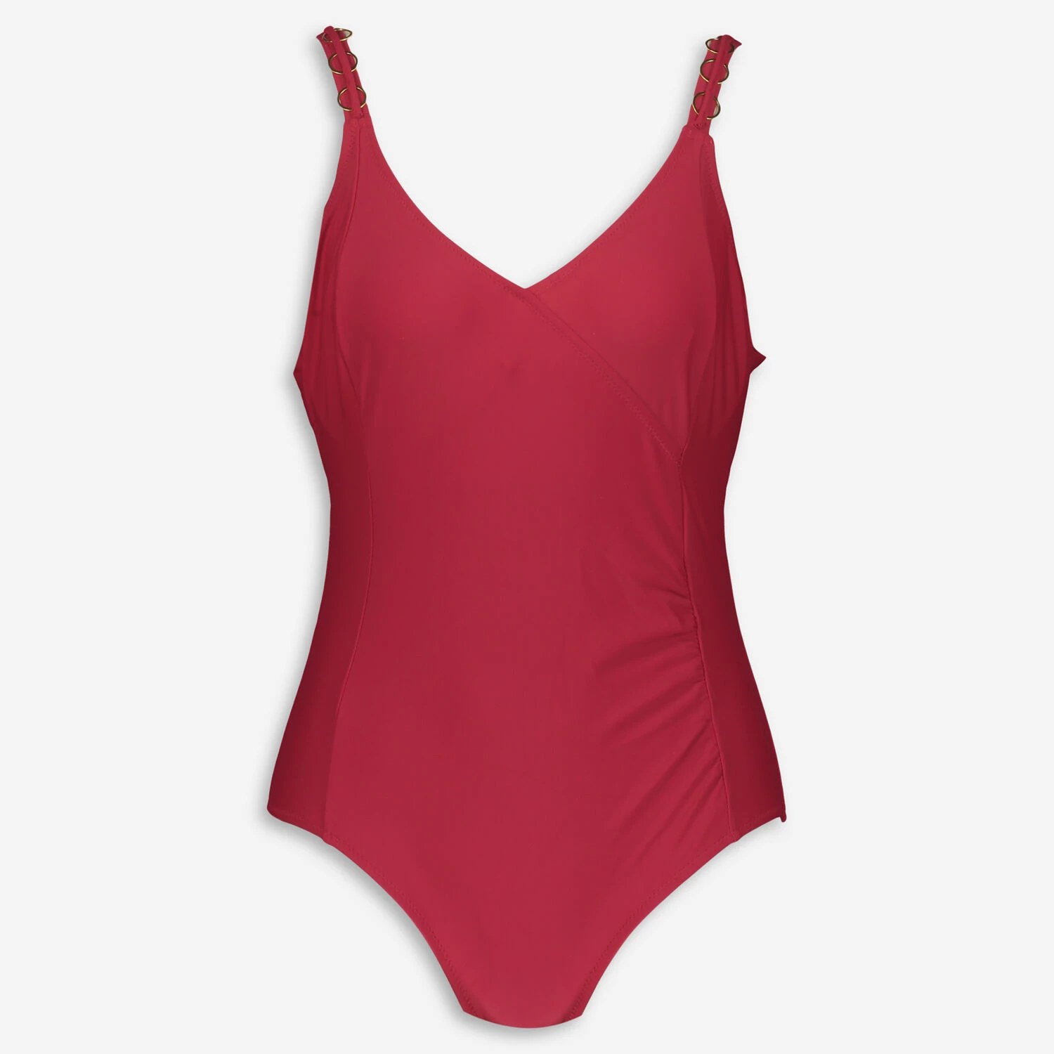 Promise Red Ruched Swimming Costume 3 Promise Red Ruched Swimming Costume