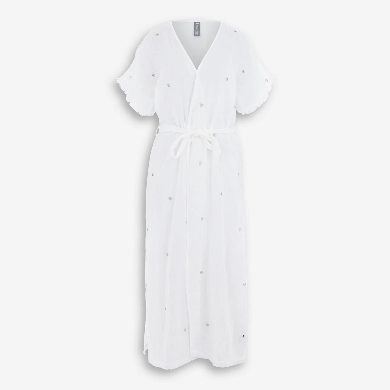 LingaDore White Longline Kimono 3 LingaDore White Longline Kimono