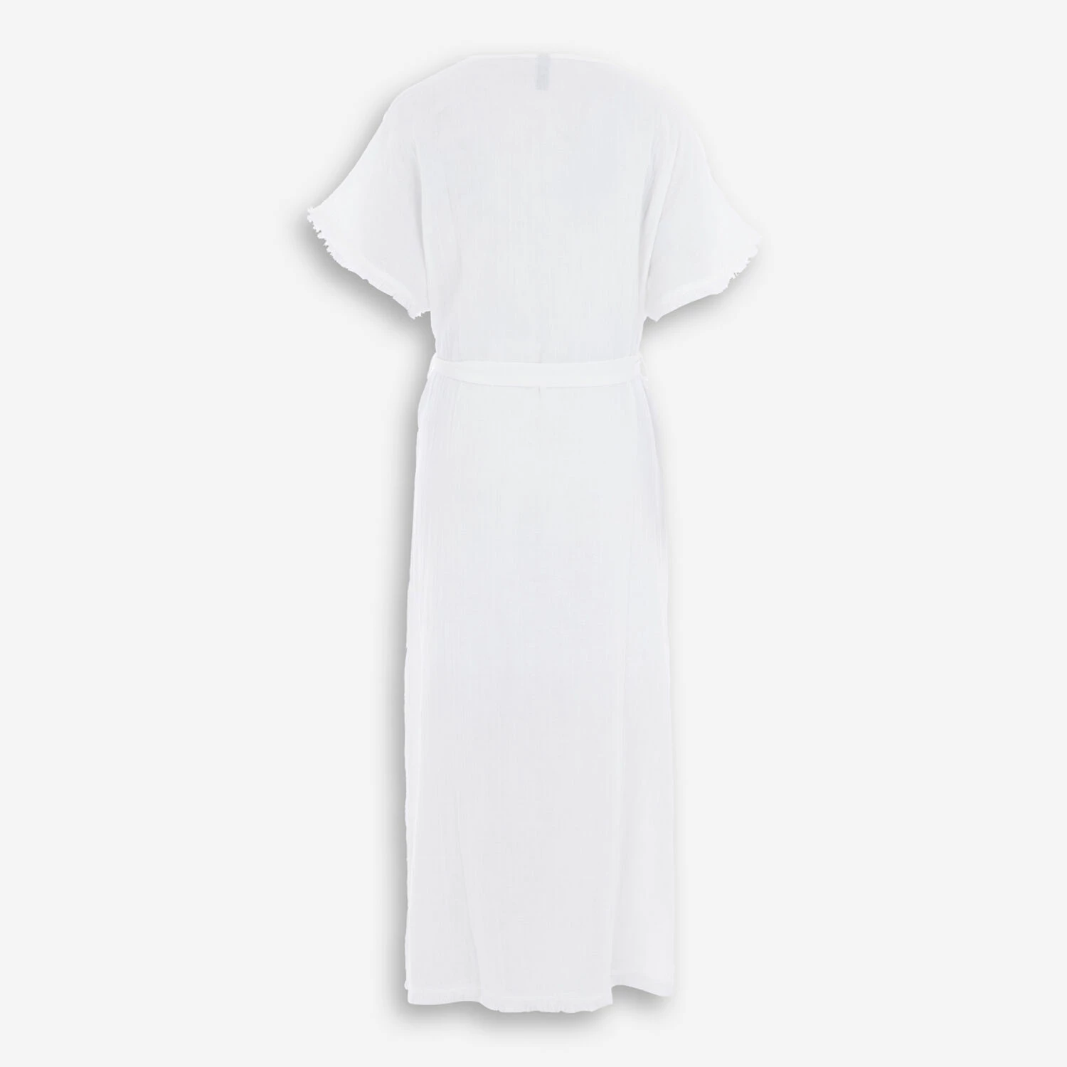 LingaDore White Longline Kimono 4 LingaDore White Longline Kimono - Image 2