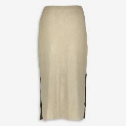 Culture Beige Slit Knitted Skirt 7 Culture Beige Slit Knitted Skirt -Women's Holiday Shop 56045210 large wl 03