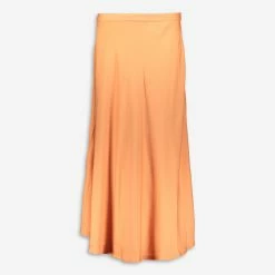 BCBG Max Azria Papaya Orange Maxi Skirt